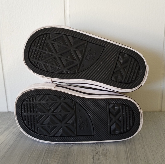 Converse Chuck Taylor All Star 2V Winter Glitter Sneakers Baby Girls Size 5 - Picture 14 of 14